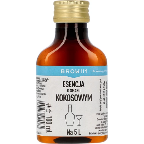 Essens med kokossmag, til 5 L - 100 ml  - 1 