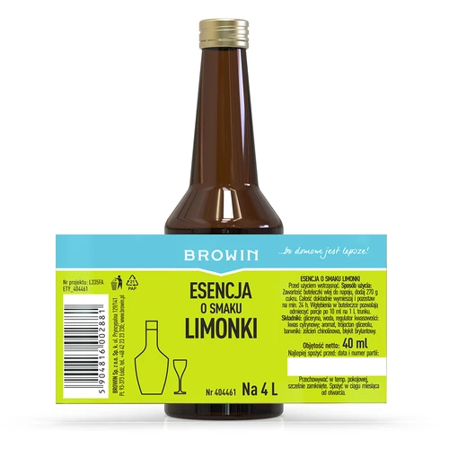 Essens med limesmag til 4 L - 40 ml - 7