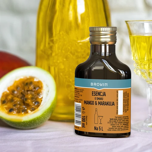 Essens med mango & passionfrugt smag til 5 L, 100 ml - 7