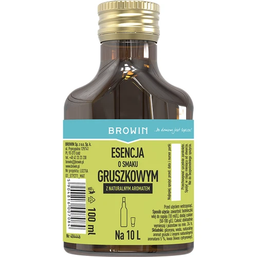 Essens med pæresmag - pærelikør, ekstrakt 100 ml  - 1 