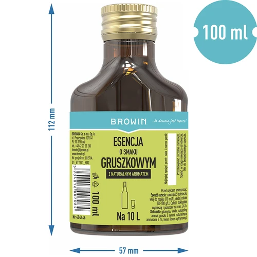 Essens med pæresmag - pærelikør, ekstrakt 100 ml - 5