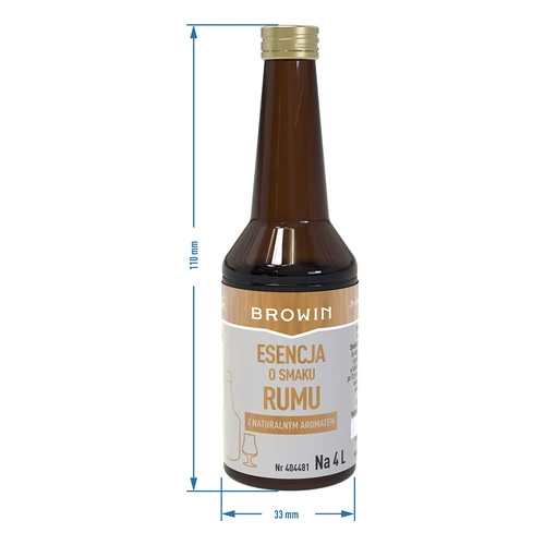 Essens med romsmag til 4 L - 40 ml - 7