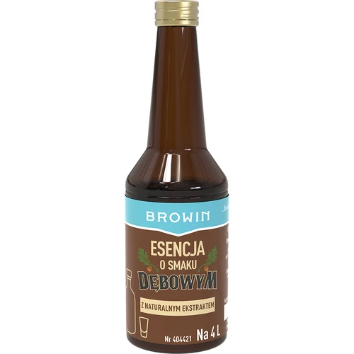 Essens med smag af egetræ med naturlig aroma og ekstrakt - 40 ml, til 4L  - 1 