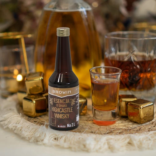 Essens med smag af Highcastle Whisky til 2 L - 40ml - 8