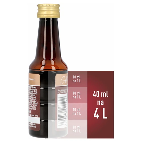 Essens med smag af Kirsebær med brandy, 40 ml - til 4 L - 5