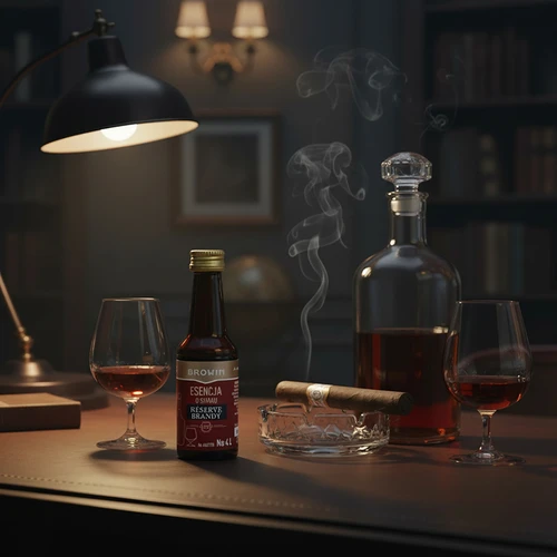 Essens med smag af Reserve Brandy, 40 ml, til 4 L - 8