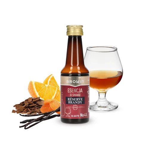 Essens med smag af Reserve Brandy, 40 ml, til 4 L - 3