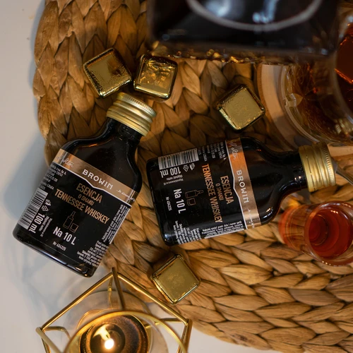 Essens med smag af Tennessee whiskey til 10 L - 100 ml - 9