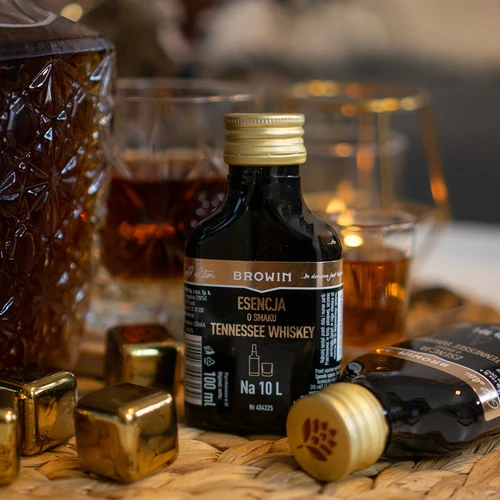 Essens med smag af Tennessee whiskey til 10 L - 100 ml - 7
