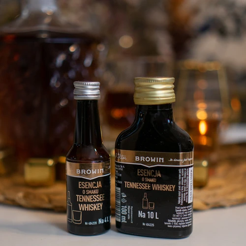 Essens med smag af Tennessee whiskey til 10 L - 100 ml - 10
