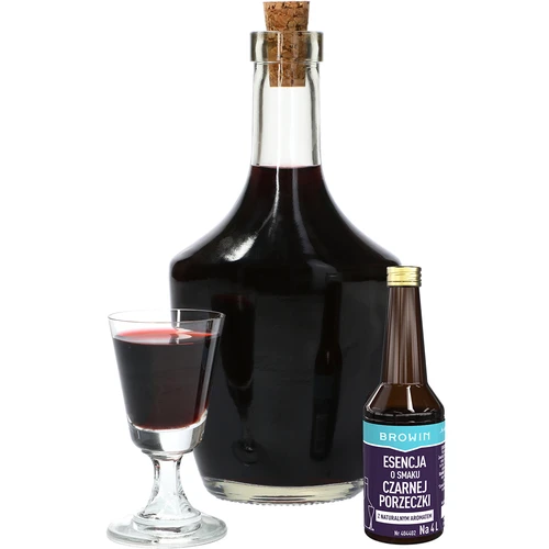 Essens med solbærsmag med naturlig aroma til 4 L - 40 ml - 4