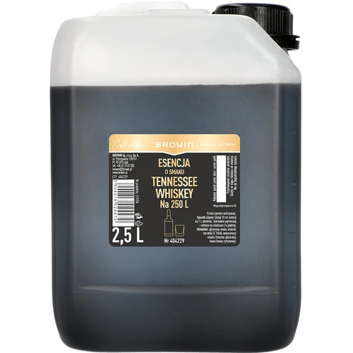 Essens med Tennessee Whiskey smag 2,5L, til 250L færdig drik  - 1 