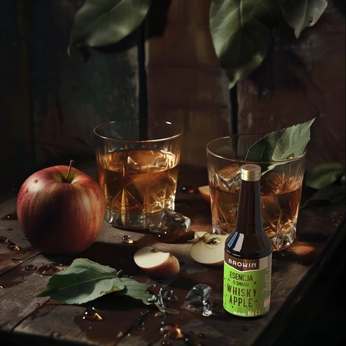 Essens med Whisky Apple-smag - 40 ml, til 4L - 8