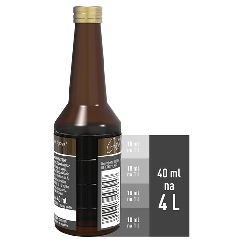 Essens med Whisky Fire smag til 4 L, 40ml - 5