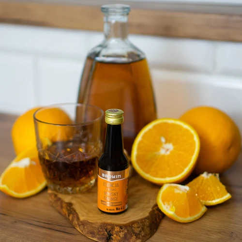 Essens med Whisky Orange smag til 4 L - 40 ml - 9