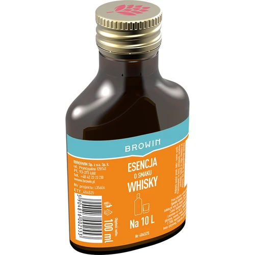 Essens med whiskysmag til 10 L - 100 ml - 2