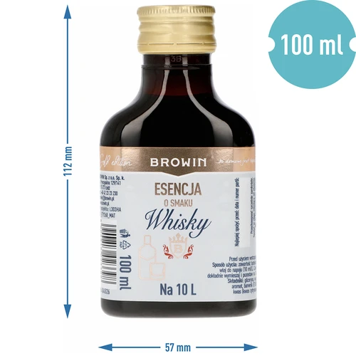 Essens med whiskysmag til 10 L, 100 ml - 6