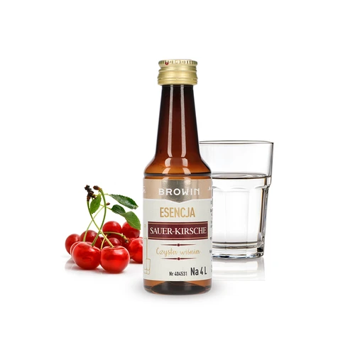 Essens Sauer-Kirsche - Klar kirsebær, 40 ml, til 4 L - 3