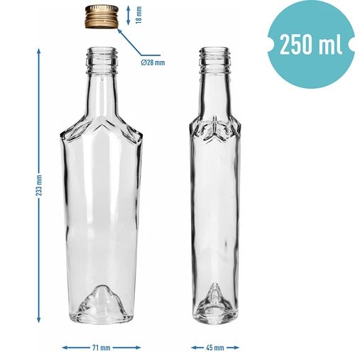 Everest-flaske 250 ml med låg fi28, 12 stk. - 7
