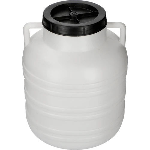Fermenteringstønde 20 L – hvid, med håndtag