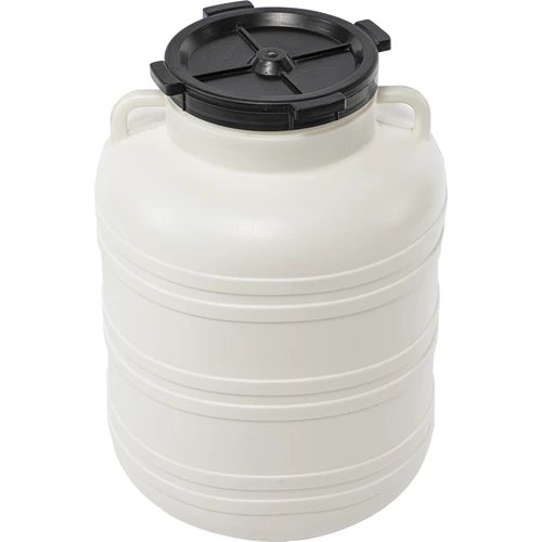 Fermenteringstønde 60 L – hvid, med håndtag