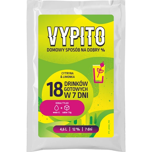 Festsæt - Vypito Citron og lime - 2
