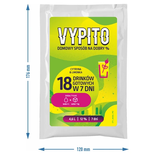 Festsæt - Vypito Citron og lime - 5