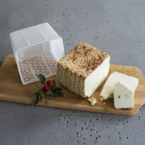 Firkantet ostemagerform 11 x 11 x 8,5 cm til 500 g - 3