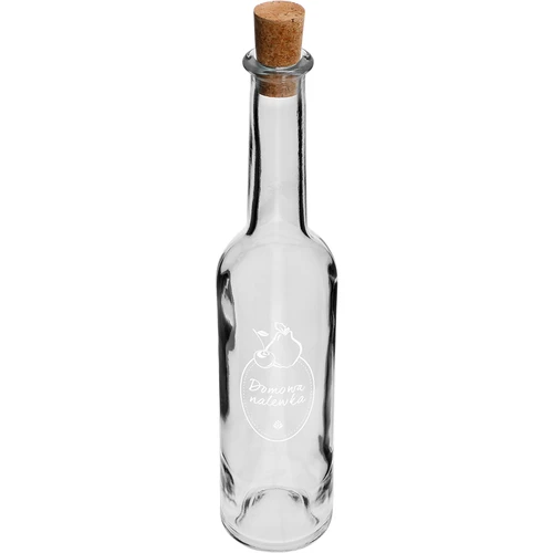 Flaske 350 ml med kork, tryk Hjemmelavet likør - 2