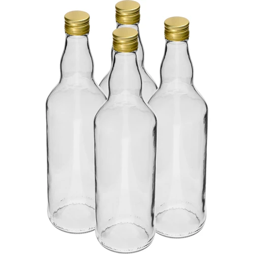Flaske 'Monopol' 700 ml med skruelåg - 4 stk.  - 1 