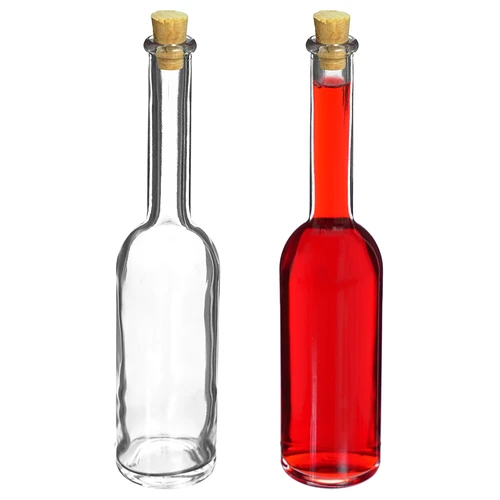 Flaske til likør 100 ml 6 stk. + 6 propper - 6