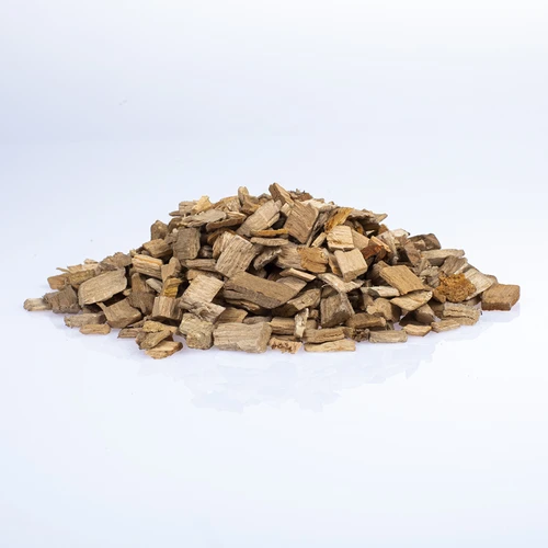 Flis til røgning/grillning af svinekød - mix (70% elletræ, 30% bøg), 450 g, kl.10 - 4