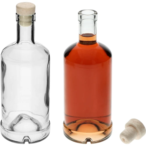 Gabinetflaske 0,5 L med kork - 4