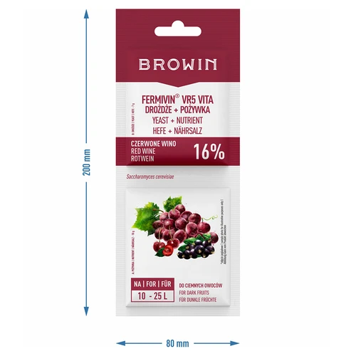 Gær + næring - rødvine - 3