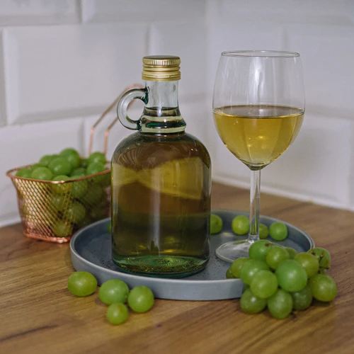 Gallone flaske uden flet, med skruelåg 0,5 L - 3