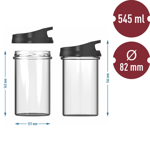 Glas skinkekoger til 450 g - 9