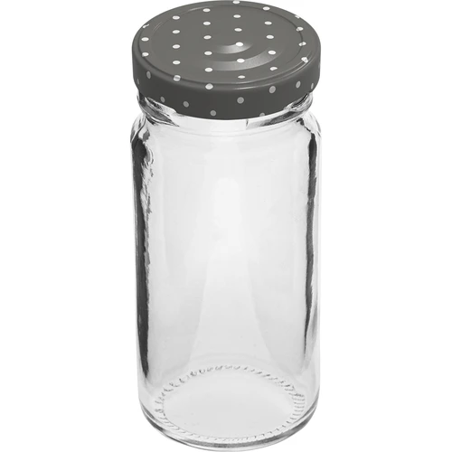 Glas TO 90ml med farvet låg fi43 - 6 stk. - 3