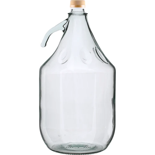 Glasballon 5 L Dama med låg - uden kurv  - 1 