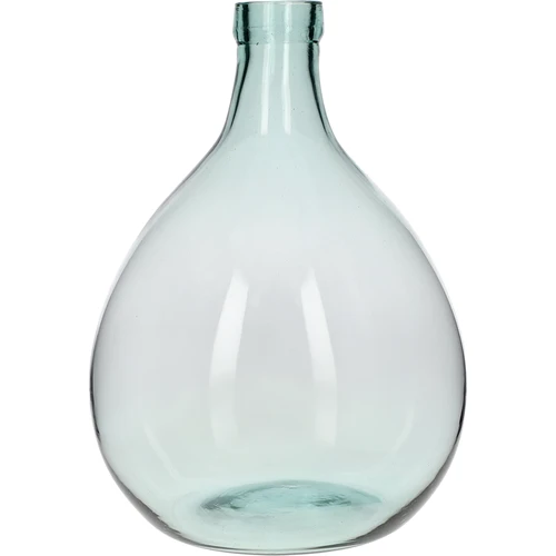 Glasballon til vin 5 L - i plastikkurv - 2