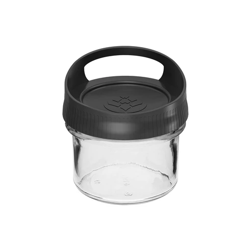 Glasbeholder 235 ml, med låg til ophængning  - 1 