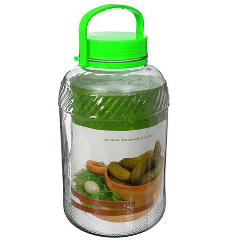 Glasbeholder 8 L, med tang - 3