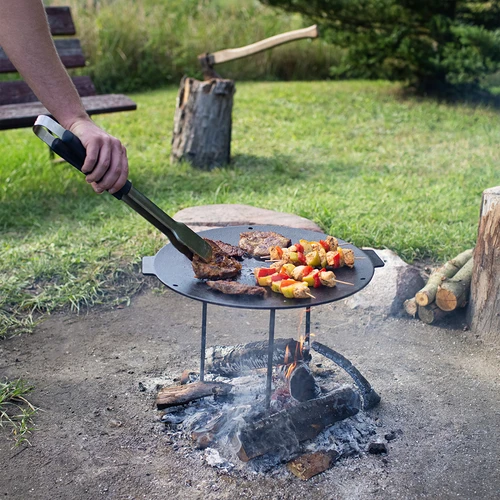 Grillpande, støbejern, ø 44 cm - 15