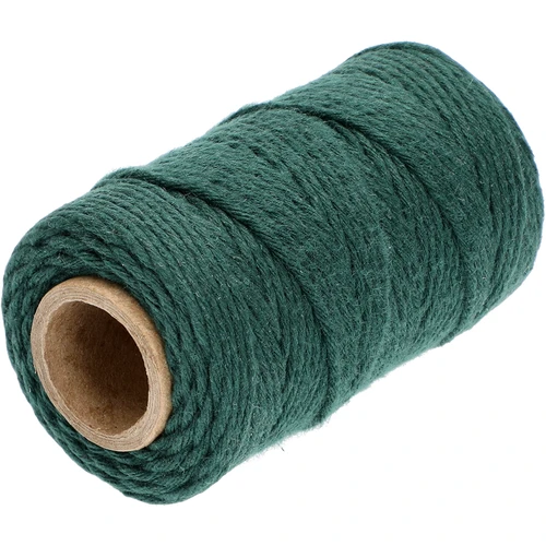 Grøn bomuldssnor 2 mm/55 m/100 g - 2