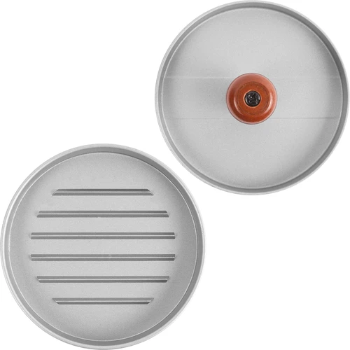Hamburgerpresse - aluminium, diameter 12 cm - 4