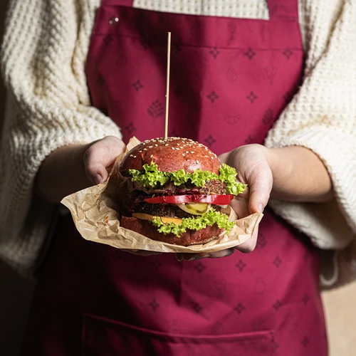 Hamburgerpresse - aluminium, diameter 12 cm - 10