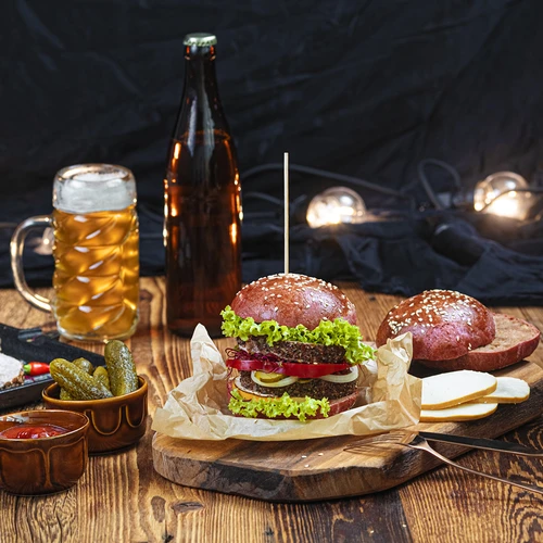 Hamburgerpresse - aluminium, diameter 12 cm - 9