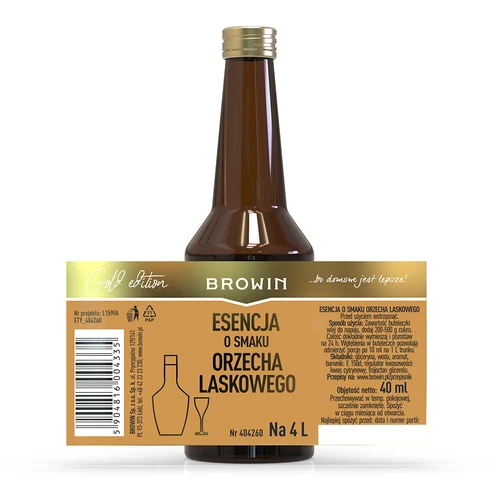 Hasselnød-essens til 4 L - 40 ml - 7
