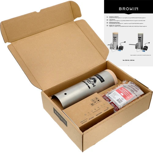 Have røghus i træ 200 L – dragON Wood 100E med elektrisk varmeelement og controller - 11