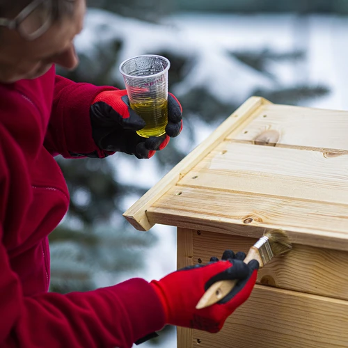 Have røghus i træ 200 L – dragON Wood 100E med elektrisk varmeelement og controller - 14
