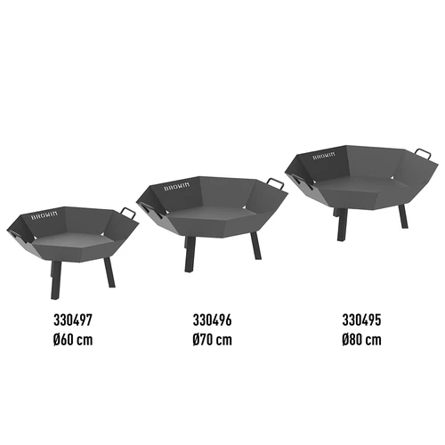Havebålplads ø 70 cm - loftstil - 21